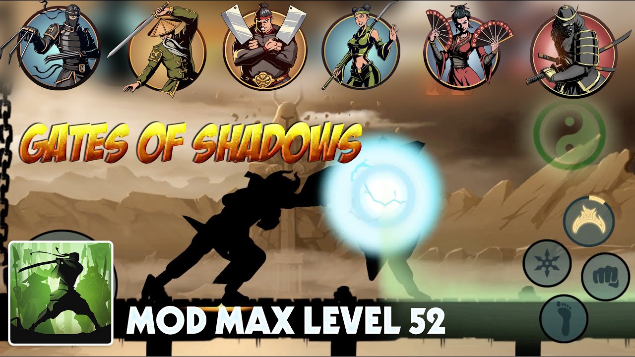 Shadow Fight 2 GATES OF SHADOW - MAGIC Volcano WEAPON - YouTube