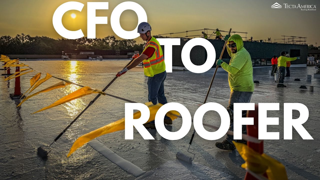 CFO Trades the Boardroom for the Roof | Tecta America Leadership in Action