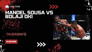 Manoel Sousa vs Bolaji Oki - March 14th 2026 - Observations