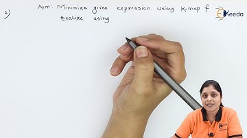 SOP Numerical Based On K-map Type 4 | Logic Gates and Combinational Circuit | Digital Circuit Design