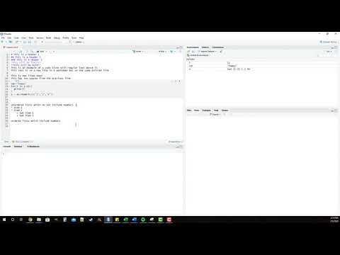 R Markdown Part 4 (Plain Text Lists)