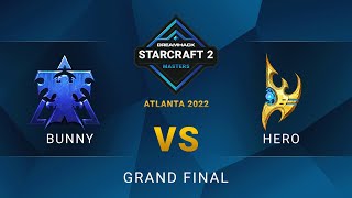 SC2 - Bunny vs. herO - DreamHack SC2 Masters: Atlanta 2022 - Grand Final
