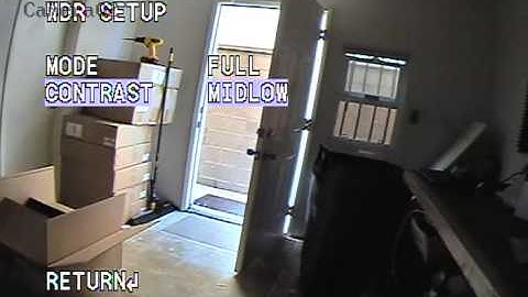 Configure OSD Settings for new eDigitalDeals Sony Effio-P 960H WDR Camera with DC Auto-Iris Lens