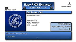 easy pkg extractor