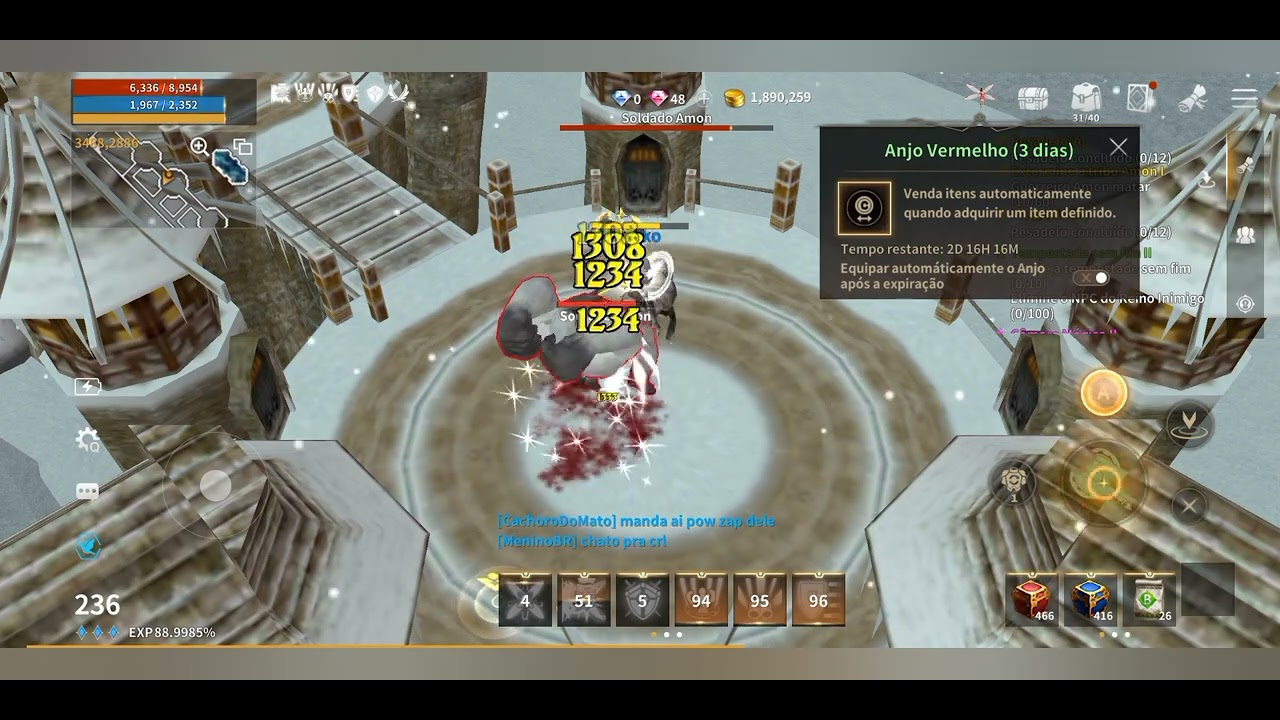 WYD Mobile Global Serv. East - Meu tk Dano, Skill, Acessórios e Distribuiçao de Pontos