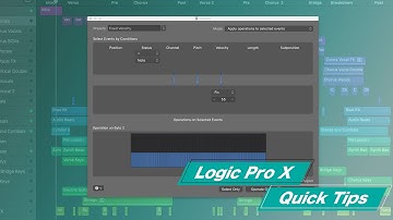 Set fixed MIDI Velocity value with Logic Pro X