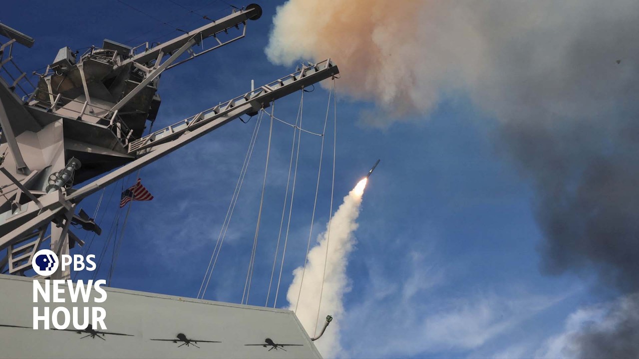 U.S. destroyers and Iran trade fire in Strait of Hormuz in serious test of ceasefire