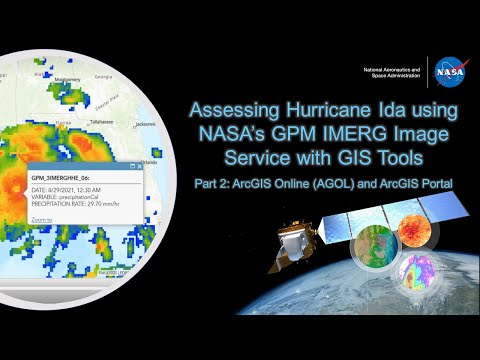 Assessing Hurricane Ida Using NASA's GPM IMERG Image Service with GIS Tools (Part 2)