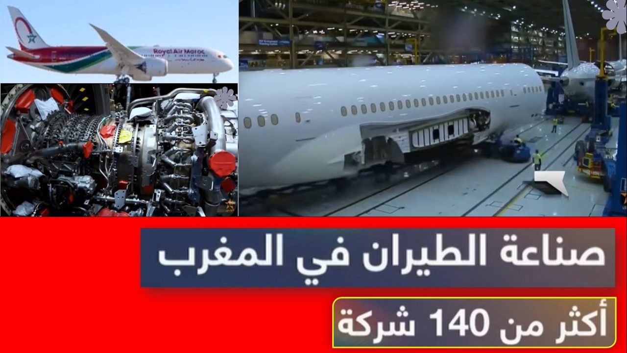 Made in Morocco جلالة الملك يطلق مشروع إنجاز مصنع بالنواصر لإنتاج أنظمة هبوط الطائرات تابع لـ سافران