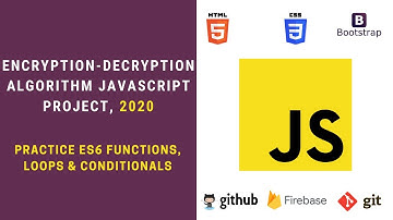 Encryption-Decryption JavaScript Project for Beginners