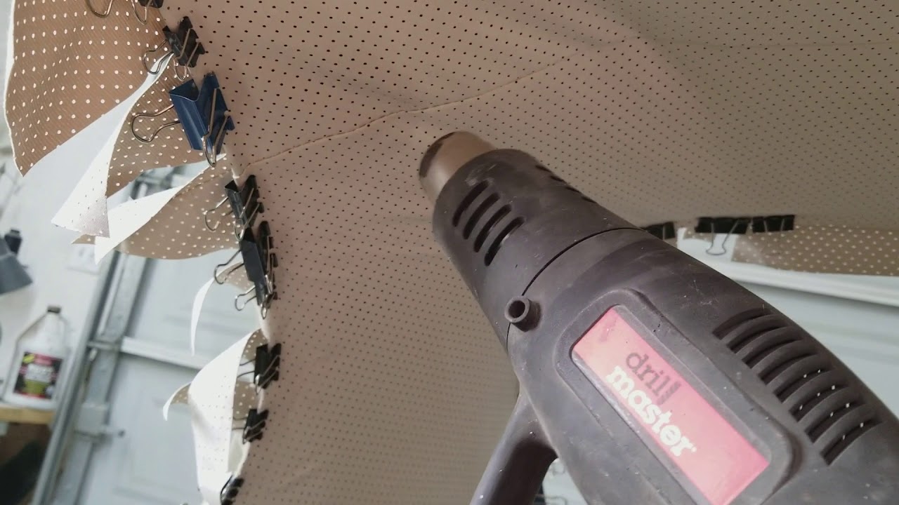 Removing wrinkles from VW headliners YouTube