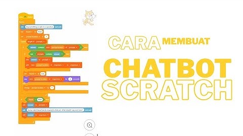 Membuat chatbot Dalam Scratch | Vino 9C/25.       #sekolah #chatbot #viral #kelas9 