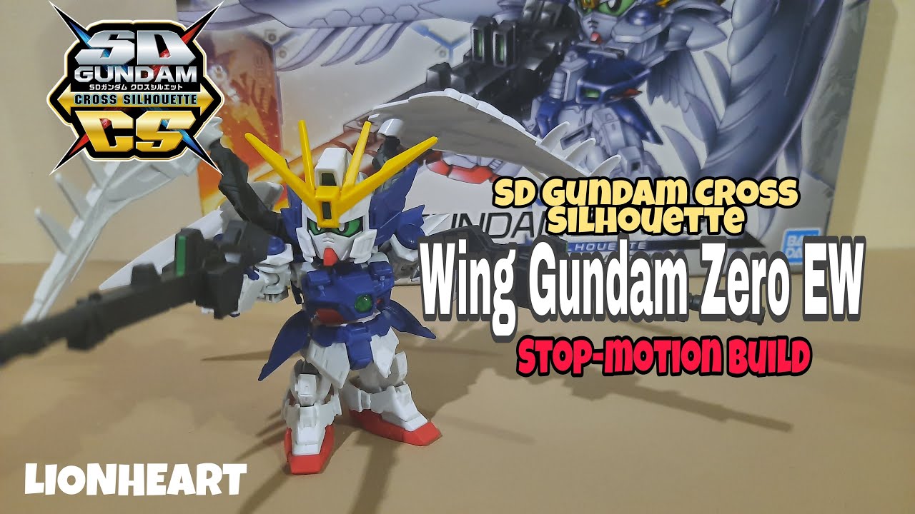SDCS Wing Gundam Zero EW | Bandai Super Deformed Gundam Cross Silhouette | no.13 | Stop-motion Build