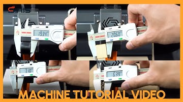 OLM3 — Comparison of cutting of different materials by Ortur Laser Master 3