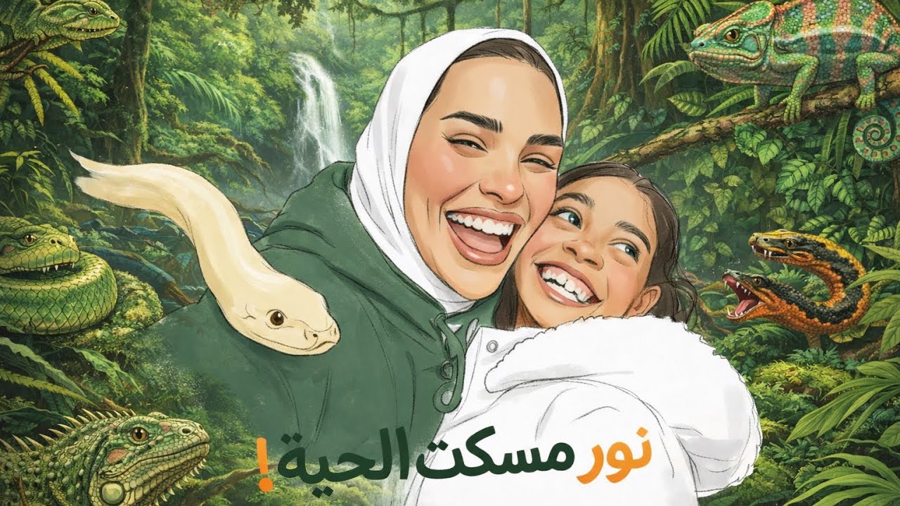 فلوق Amazon Rivers 🐍🌴 | وكلنا الحيوانات #فلوق#امازون_ريفيرز#حديقة_الحيوانات #animal #vlog 