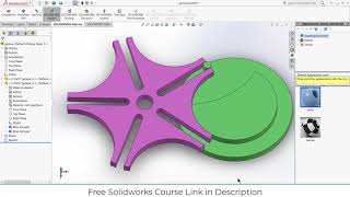 Geneva Mechanism in Solidworks Explained