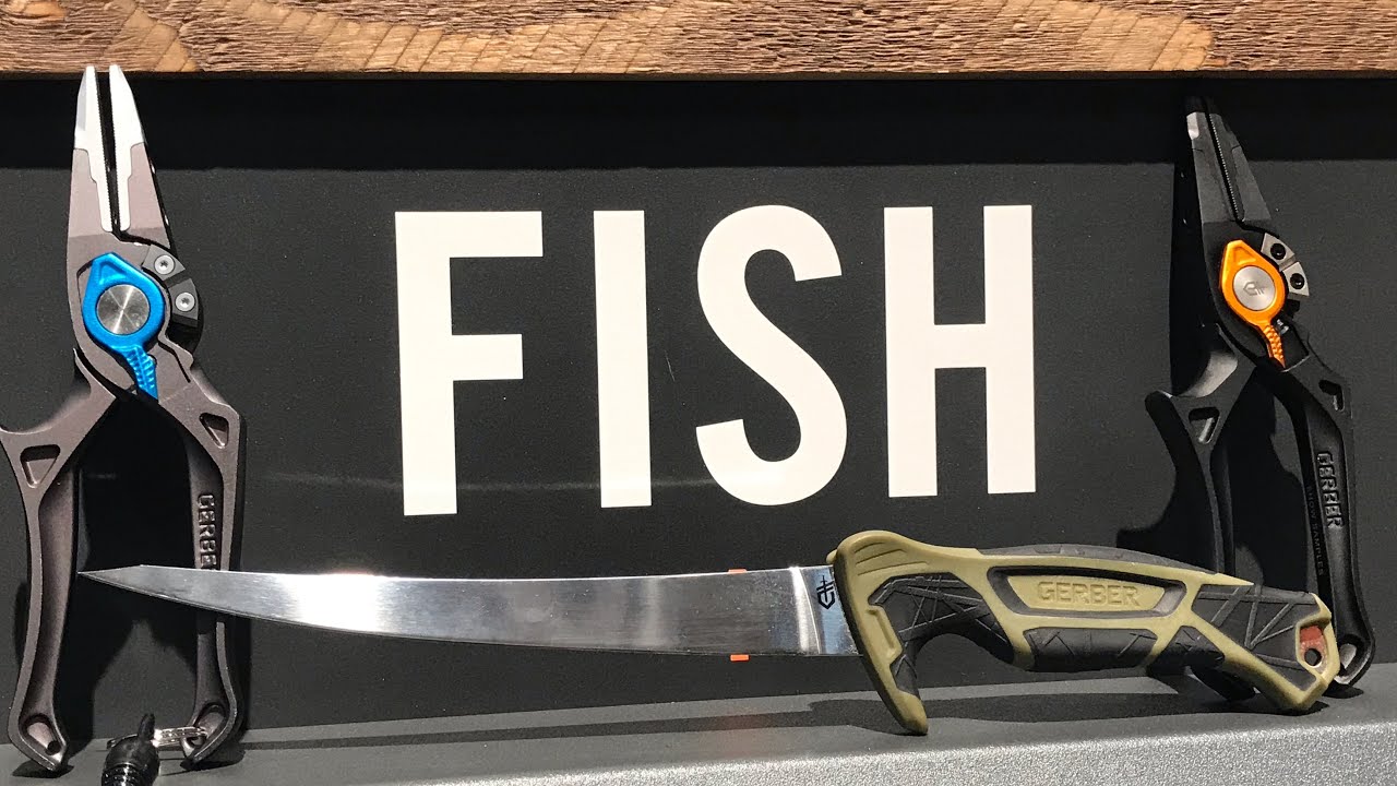 Gerber Fishing Gear: Filet Knives, Pliers, Scissors, and More