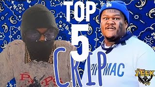  Crip Mac got O.G crip hot over his top 5 crip list!