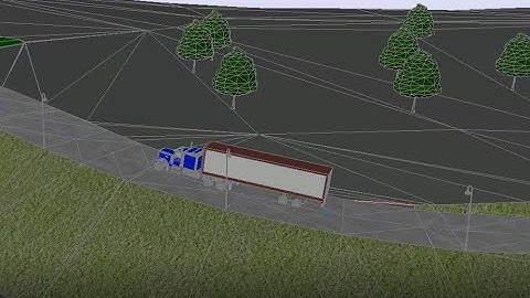 Creating a 3D model in Civil 3d & driving simulation on it