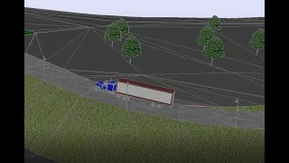 Creating a 3D model in Civil 3d & driving simulation on it screenshot 5