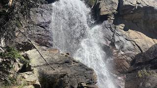 Hiking Ouzel Falls Wild Basin Area Rocky Mountain National Park Epic Waterfall WILD ANIMAL