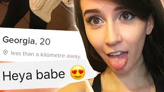 I PRETENDED TO BE A GIRL ON TINDER I PRETENDED TO BE A GIRL ON TINDER