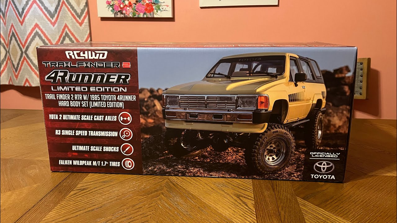 RC4WD 4RUNNER RC 限定版 RC4WD 1985 Toyota 4runner Limited Edition (TF2)- Unboxing