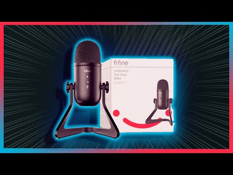 FIFINE K678: O MELHOR MICROFONE BOM E BARATO QUE VOCÊ PODE COMPRAR! (Unboxing e Testes )