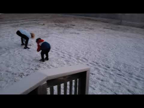 Backyard Snow Making