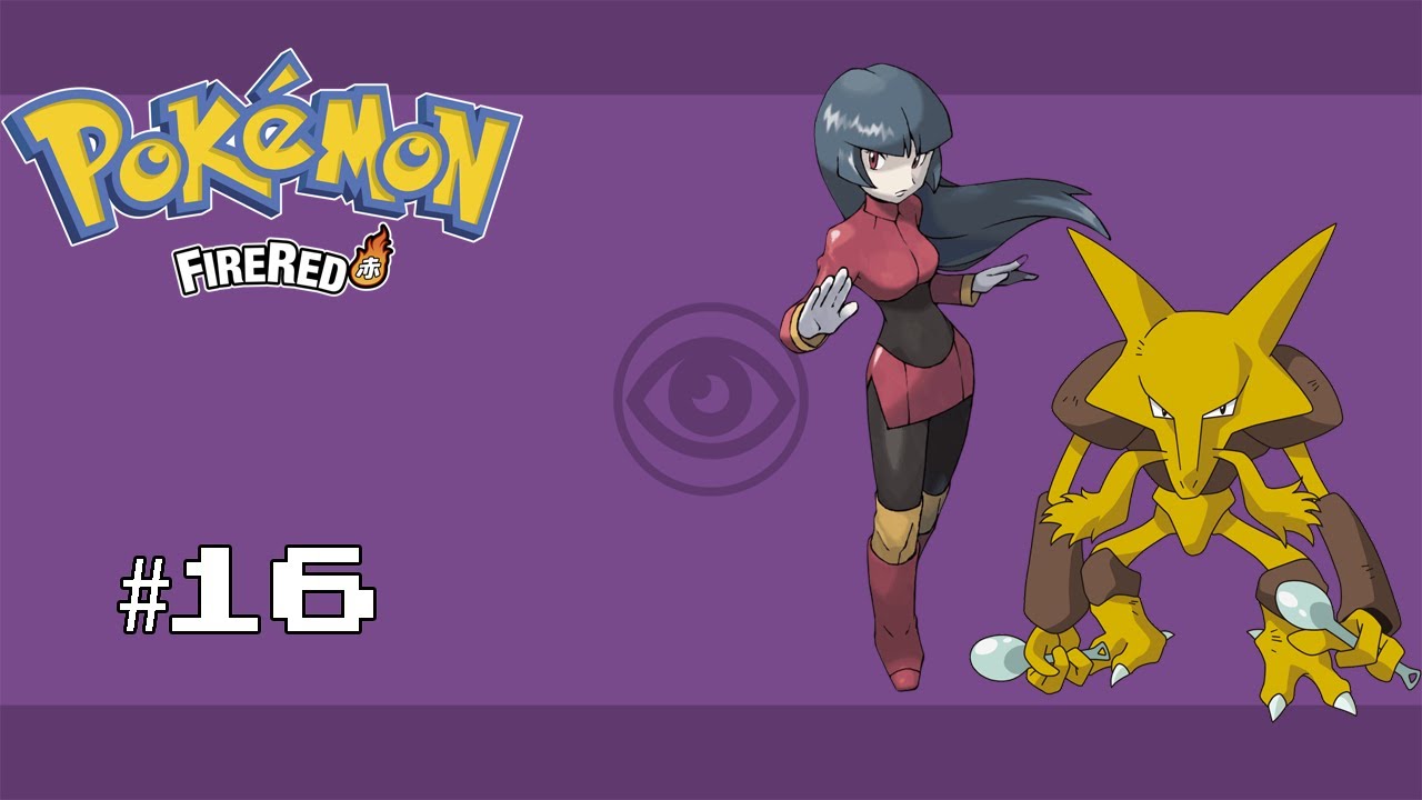 Let's Beat The Saffron Gym Pokemon Fire Red Gameplay Walkthrough