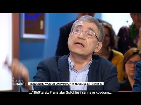 Orhan Pamuk, Fransız kanalında Kırmızı Saçlı Kadın romanını anlatıyor (Türkçe altyazılı)
