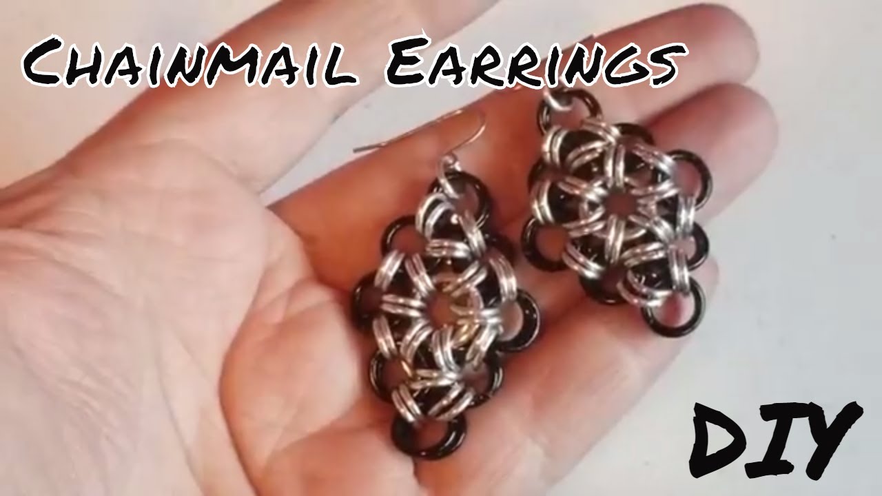 Chainmail Earrings Tutorial YouTube