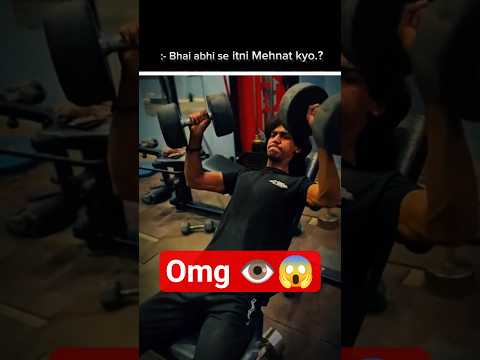 “Upper chest on fire! 🔥 Heavy incline press = serious gains 💪” #gymmotiuationoideo #shorts