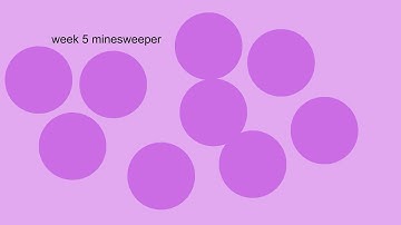 Week 5 Minesweeper of CoVA!