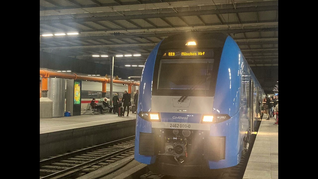 Depart Sound BR462 Desiro HC Zug Go-Ahead Bayern