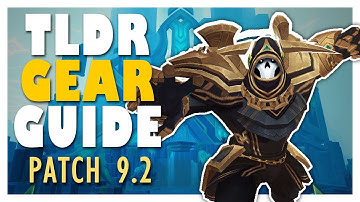TLDR GEARING GUIDE for Patch 9.2 | WoW Eternity