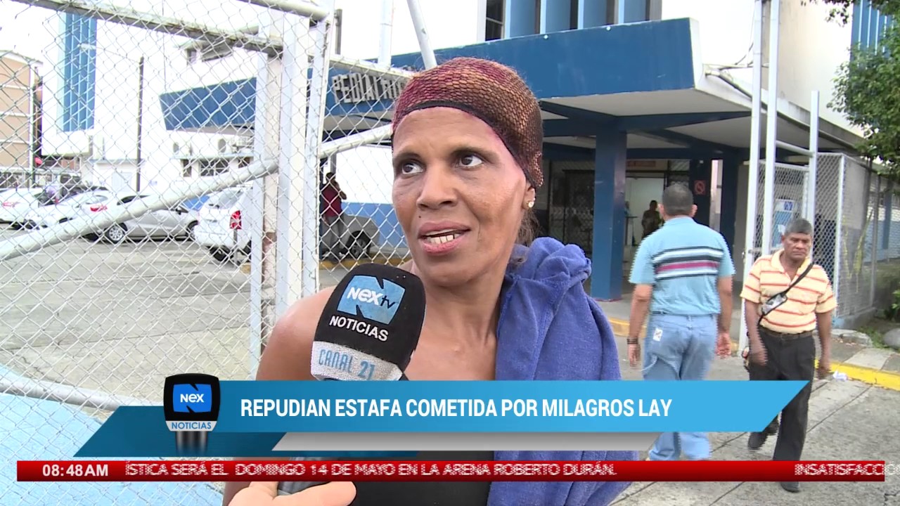 Panameños repudian estafa cometida por Milagros Lay