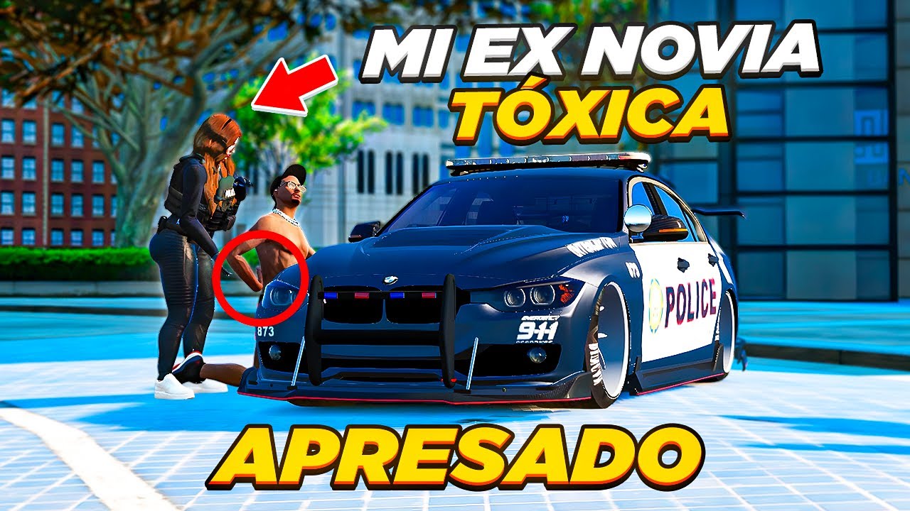 MI EX NOVIA POLICIA ME APRESA POR ESTA DESNUDO ''la novelita'' GTA RP