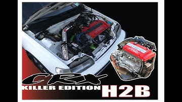 HONDA CRX H2B The HONDA CRX is back!