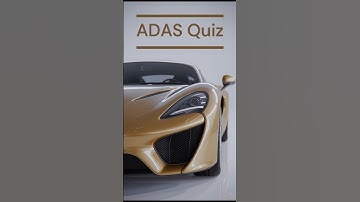 Test Your ADAS Knowledge! 🚗 Autonomous Driving Quiz 01🧠