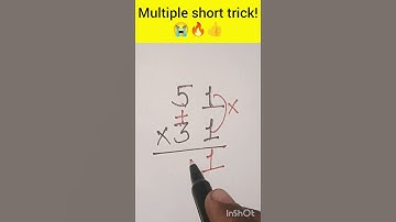 How to multiply  2- digit numbers fast with a trick ? #multiplication #tricks #msr education centre👍