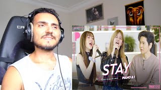 STAY | Krista x RJing x TorSaksit (Piano & i Live) Reaction