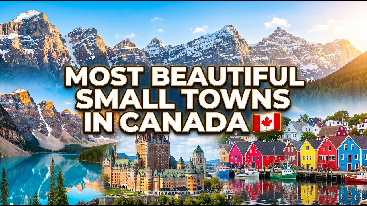 Top 10 Most Beautiful Small Towns in Canada 🇨🇦 | Hidden Gems You Must Visit (2026 Travel Guide)