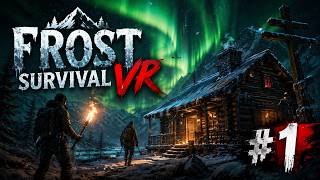 Meg van a ház, a csákányt is megszereztük, majdnem megfagytam. #Forst Survival VR #1