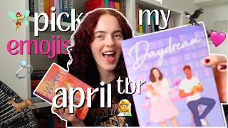 april tbr challenge | emojis pick my april tbr