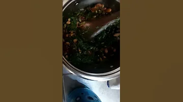 Sukuma Wiki With Beans 