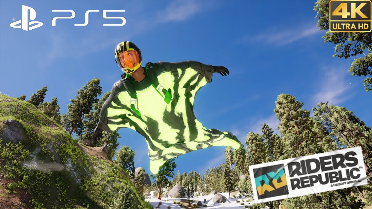 Wingsuit Air Race Clip2 Riders Republic (PS5) [4K 60FPS] YouTube