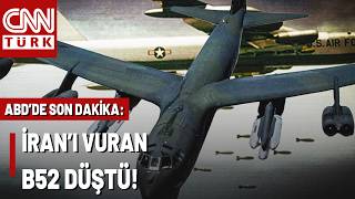 Son Daki̇ka🚨Abdnin 550 Milyon Dolarlık Savaş Uçağı B52 Düştü