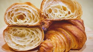 バタークロワッサンの作り方How to make butter croissants