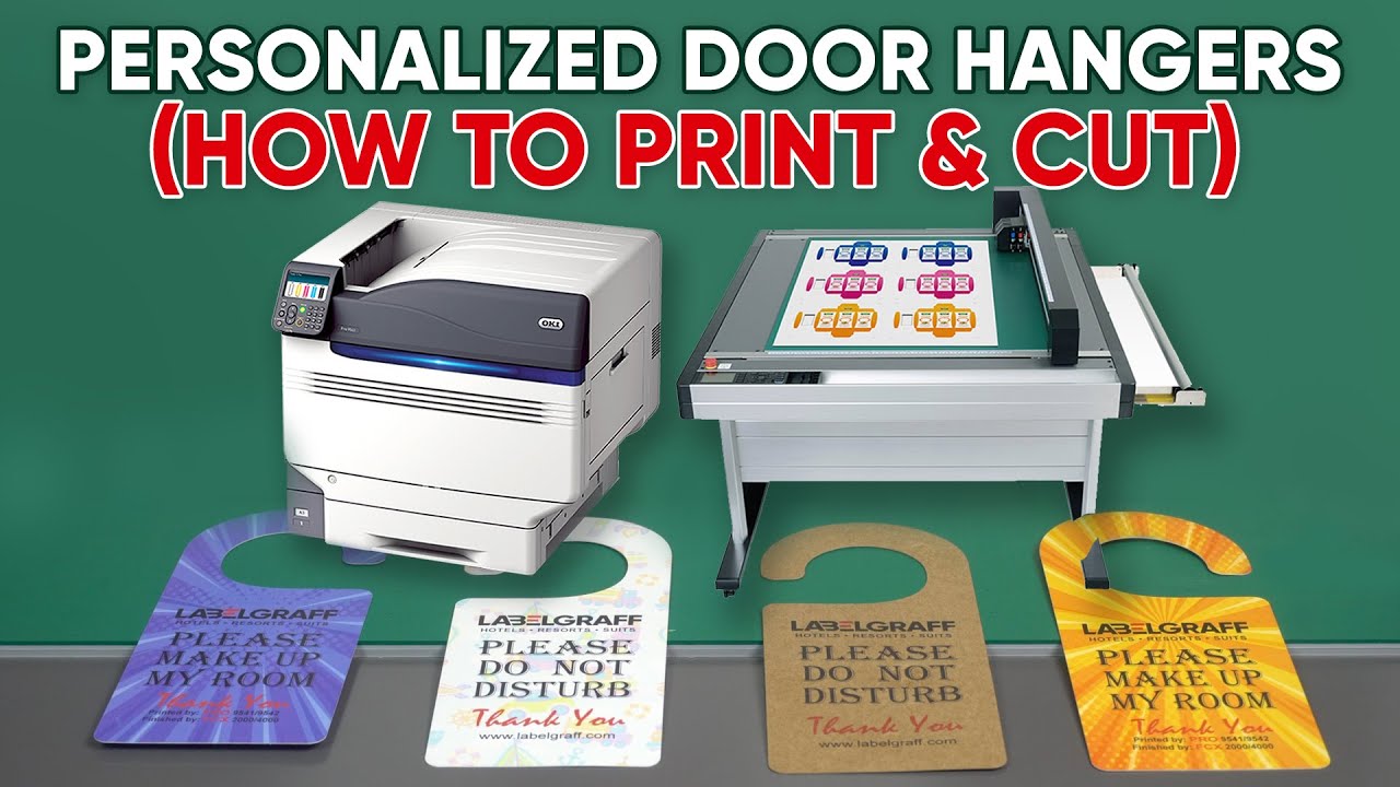 Custom Door Hanger Printing On 14PT — Clubcard Printing USA